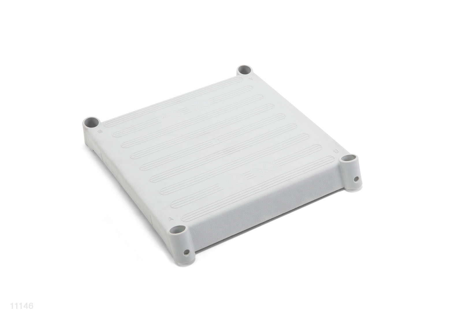 Верхня платформа для сірої двосекційної драбини 132 см (52