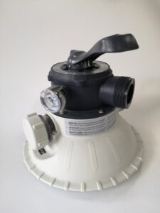 Кришка INTEX ємності насоса з пісочним фільтром з шестиходовим клапаном (краном)