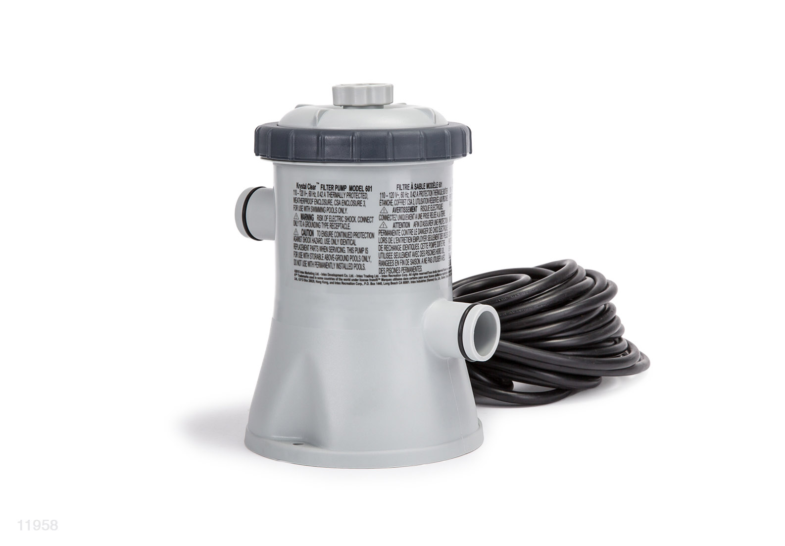 Корпус насоса INTEX з фільтром та мотором