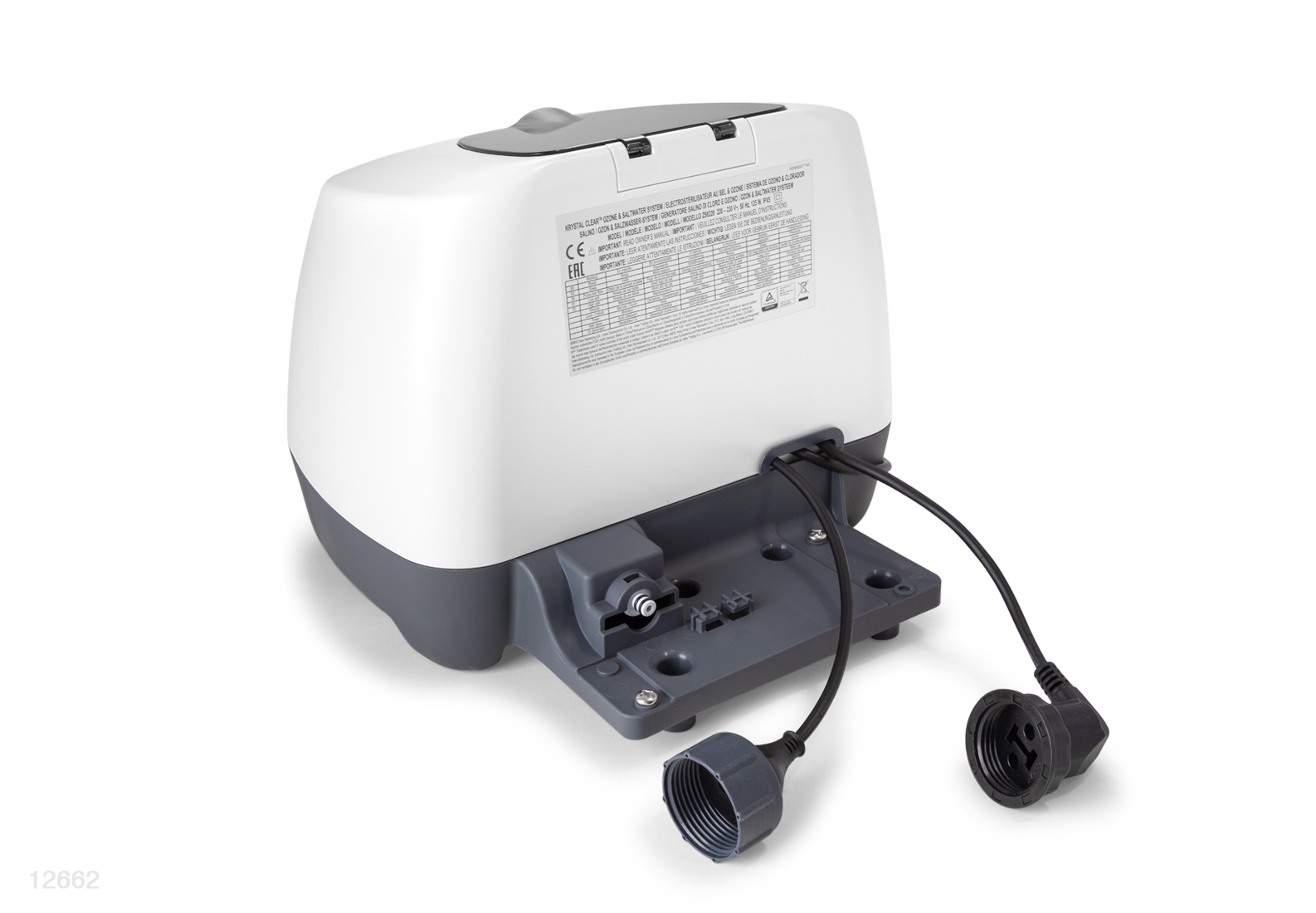 Блок управления с корпусом и мотором для системы очистки с хлоргинератором-озонатором OZONE & SALTWATER SYSTEM 26666