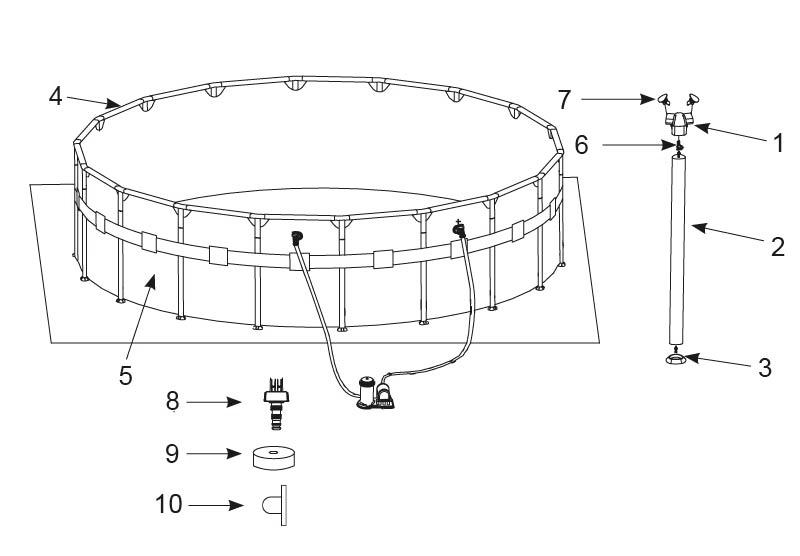 Круглый бассейн INTEX Ultra XTR Frame