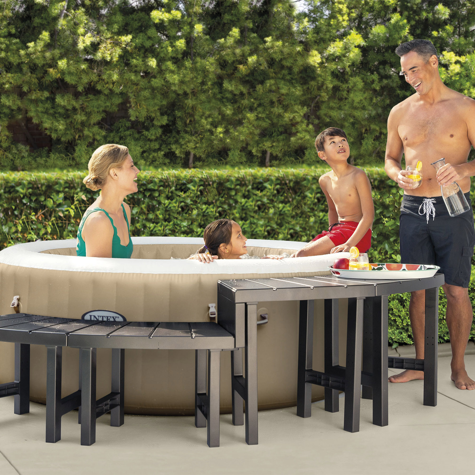 Лавки для СПА | 2 середніх + 2 високих, 87