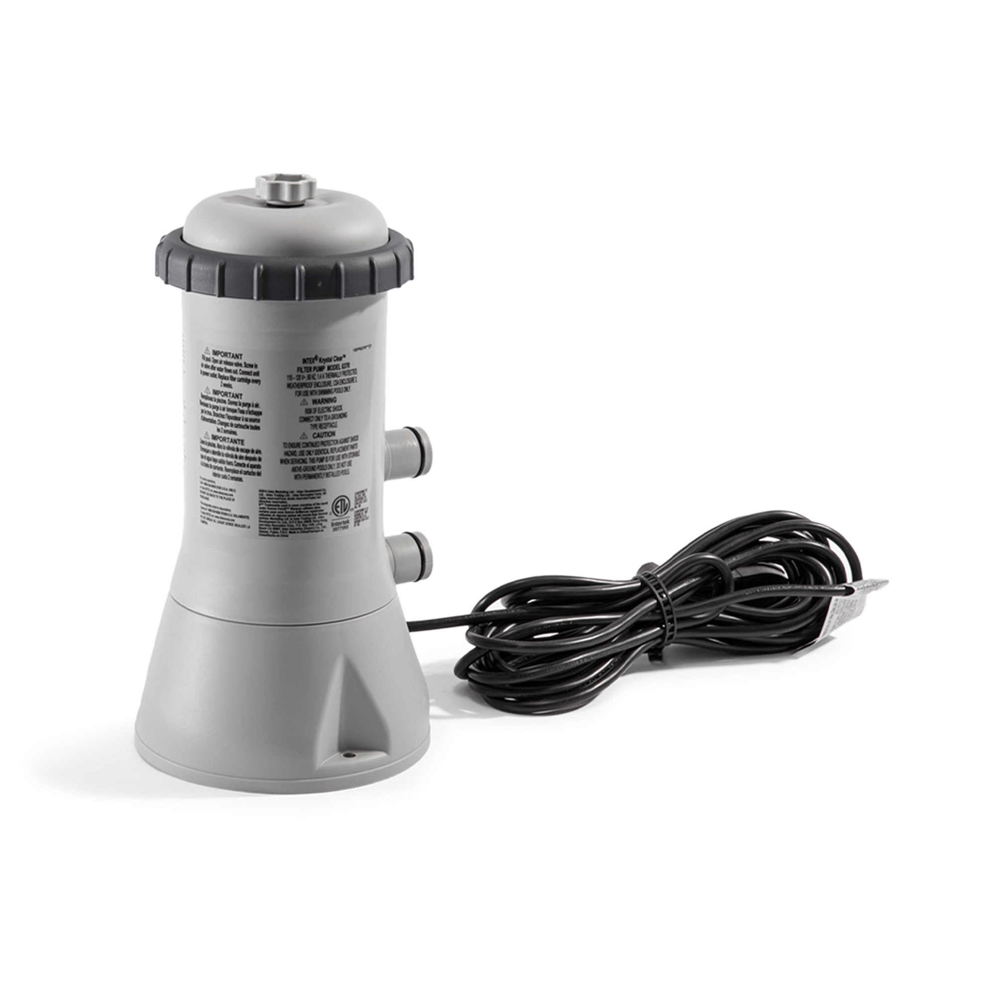 Картриджний фільтрувальний насос INTEX Krystal Clear C1000 | 3785 л/год