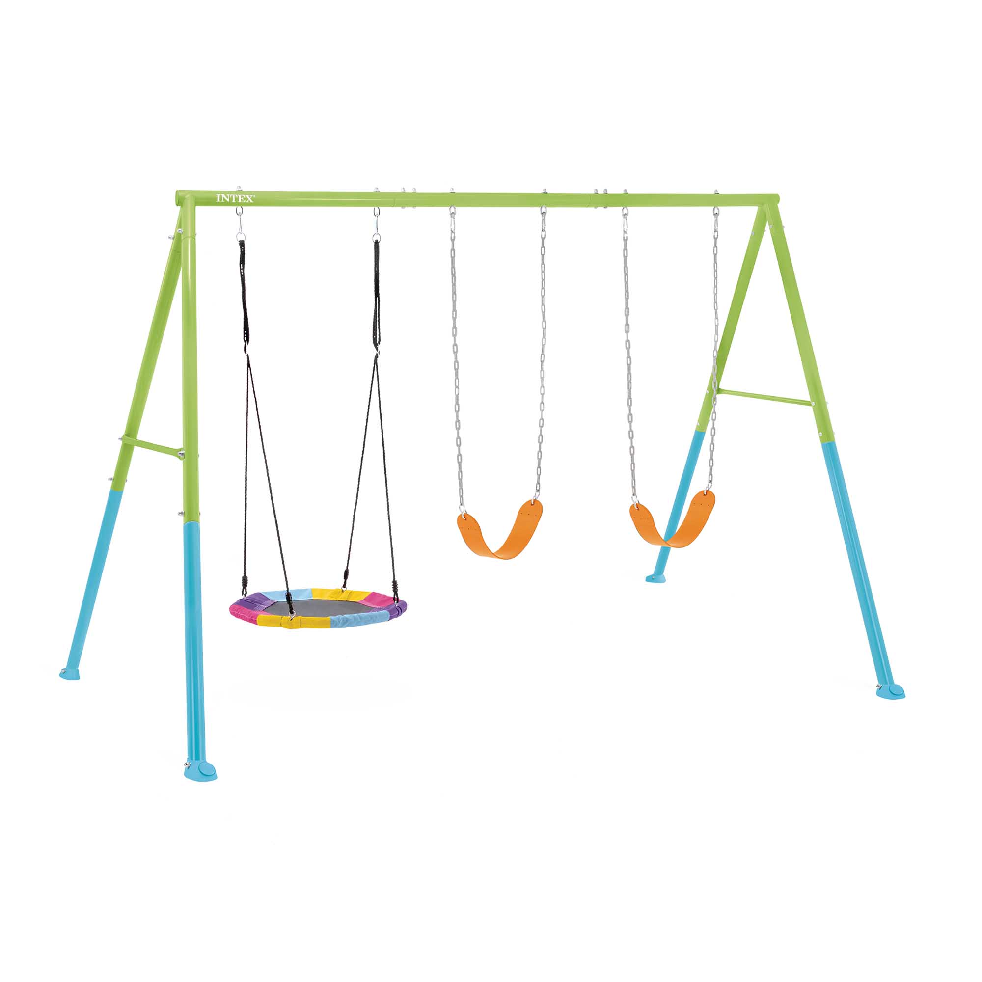 Гойдалка INTEX з 3-функціональним ігровим набором