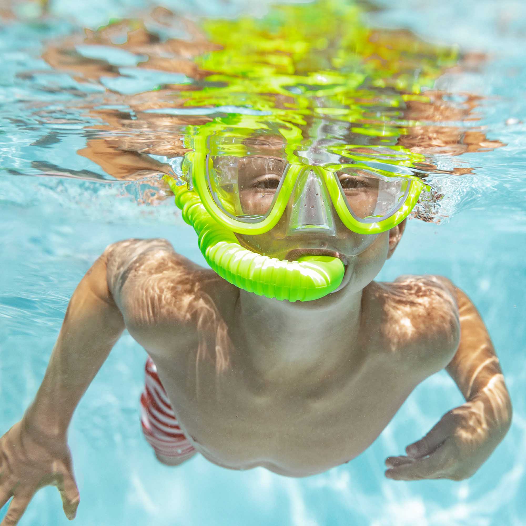 Маска для плавання з трубкою INTEX Adventurer