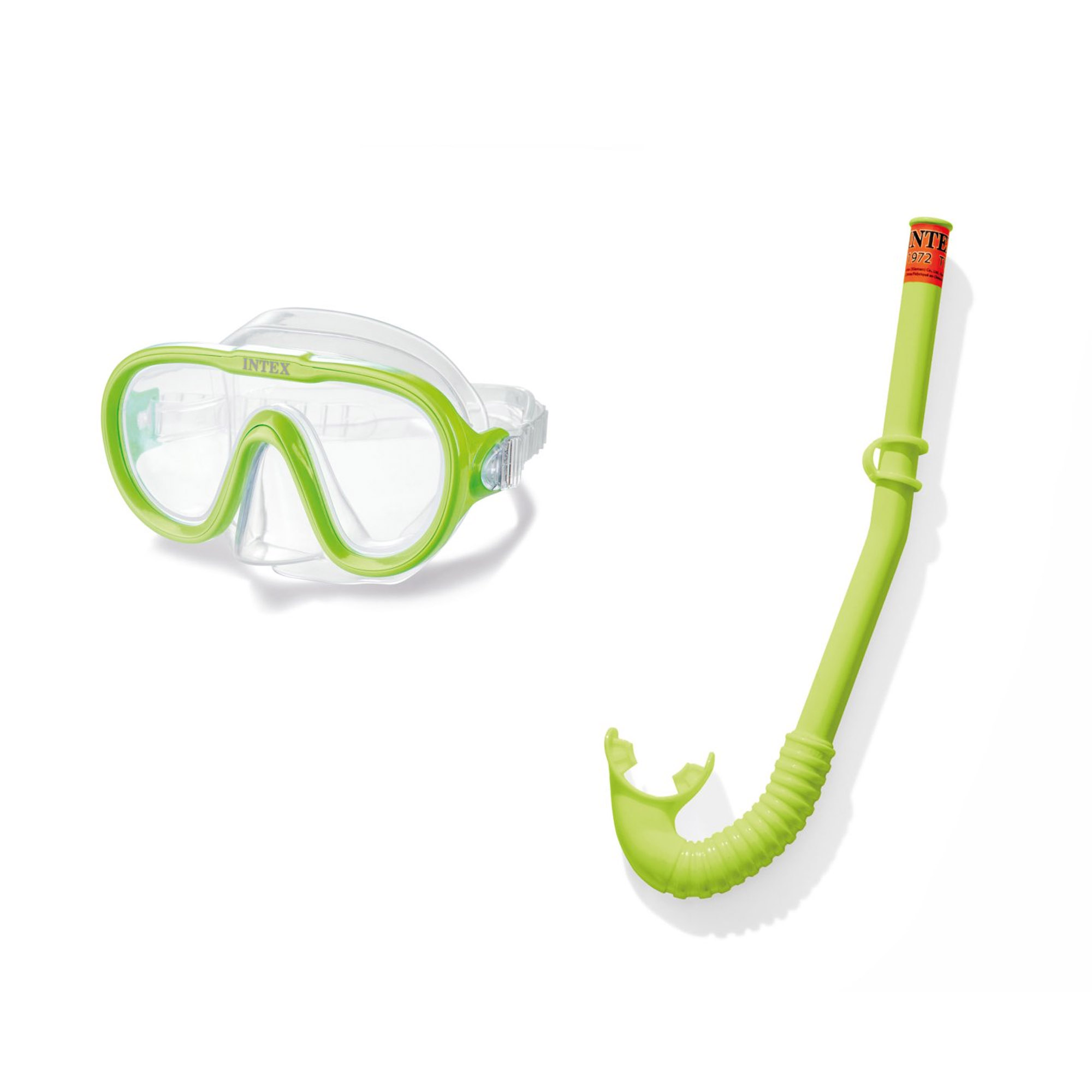 Маска для плавання з трубкою INTEX Adventurer