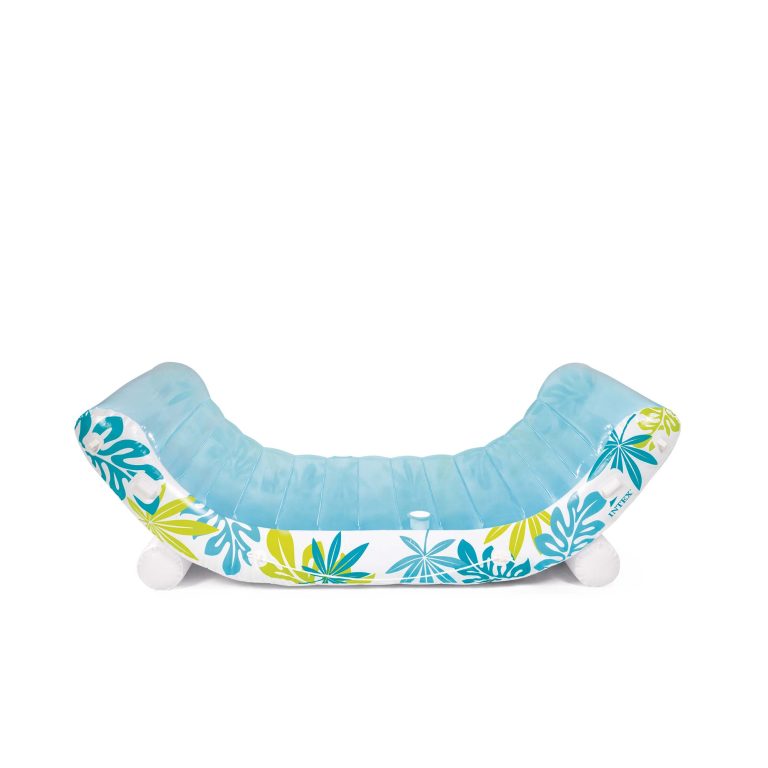 Надувний пліт-матрац INTEX Tropical Canopy із тентом