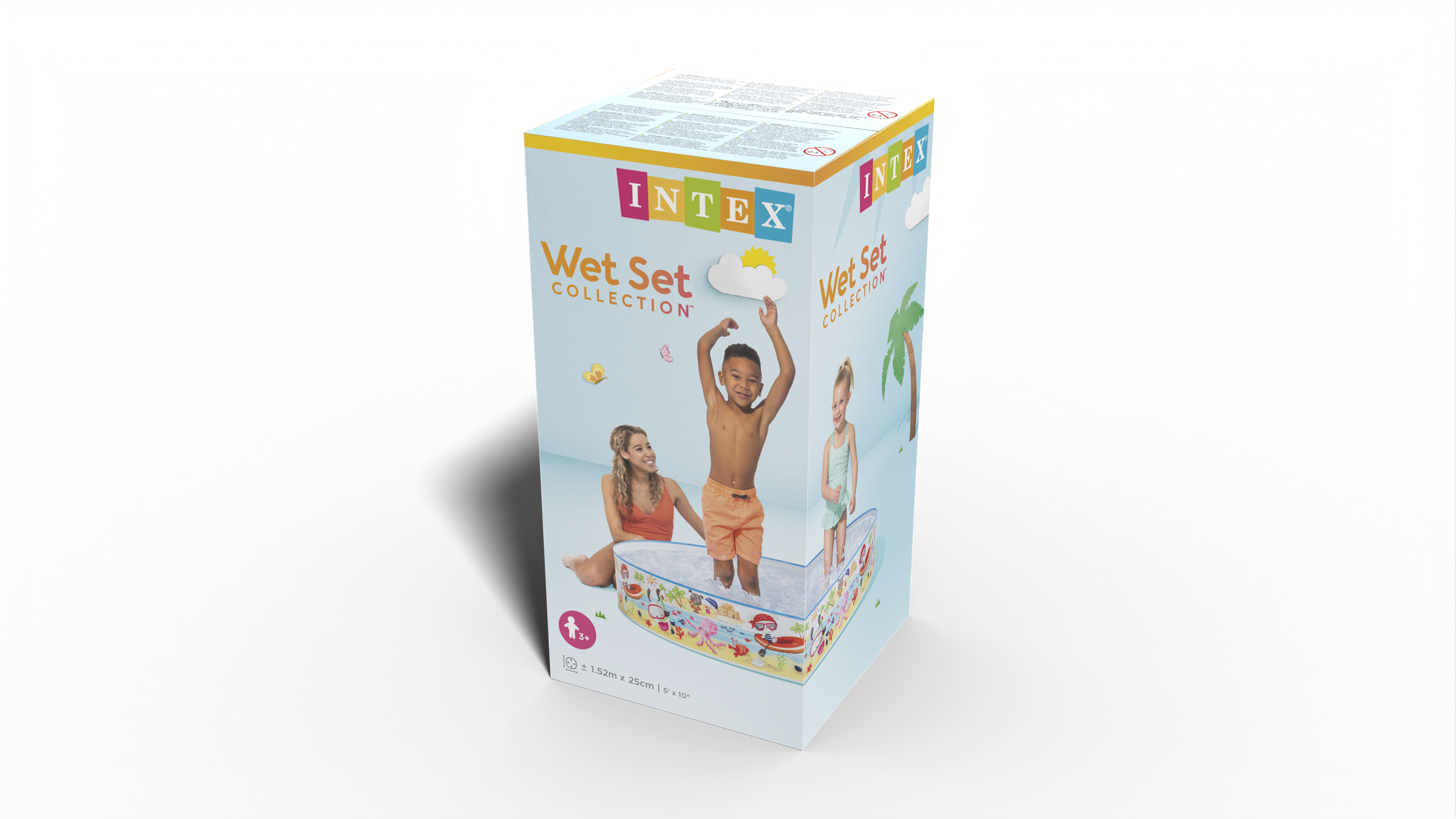 Каркасный круглый бассейн INTEX Snapset