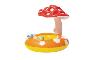 Надувной плот-круг INTEX Mushroom Kiddie с отверстиями для ног