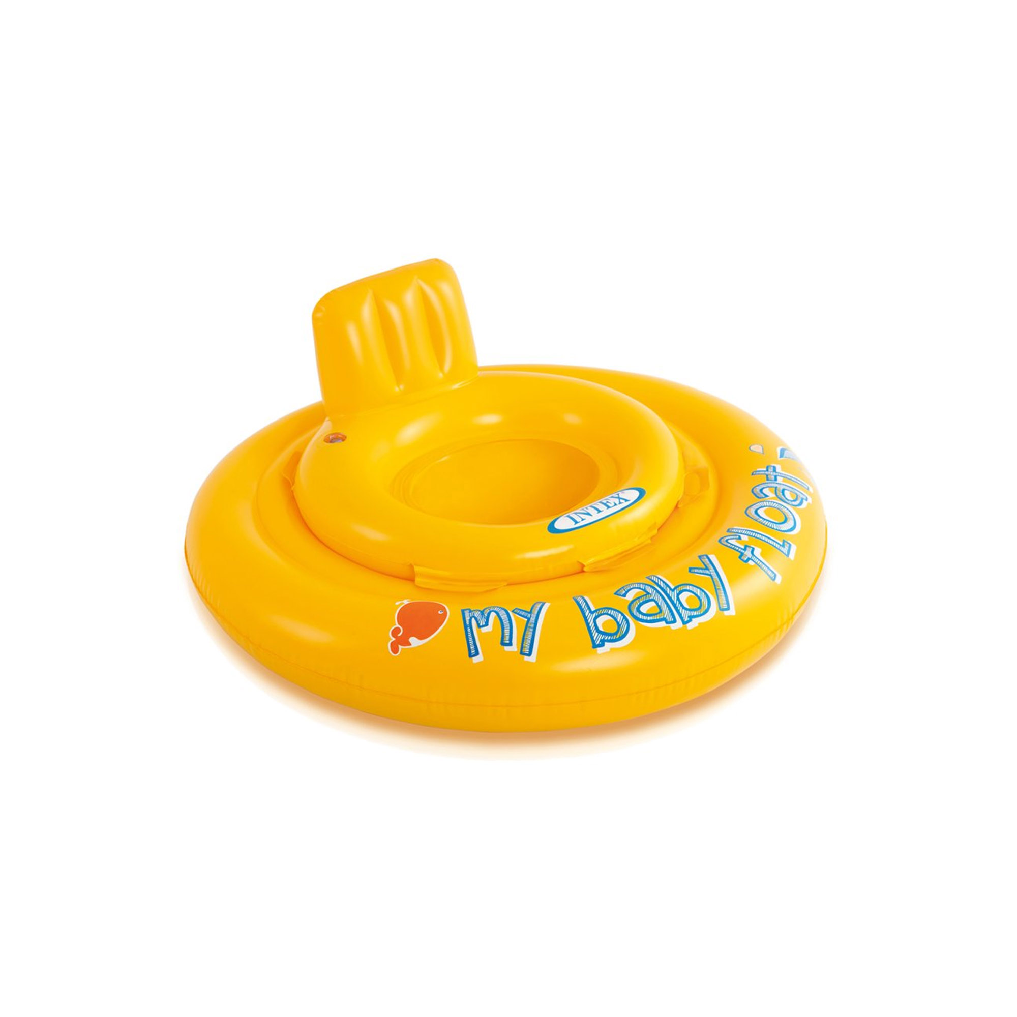 Надувний пліт-круг INTEX My Baby Float  з отворами для ніг