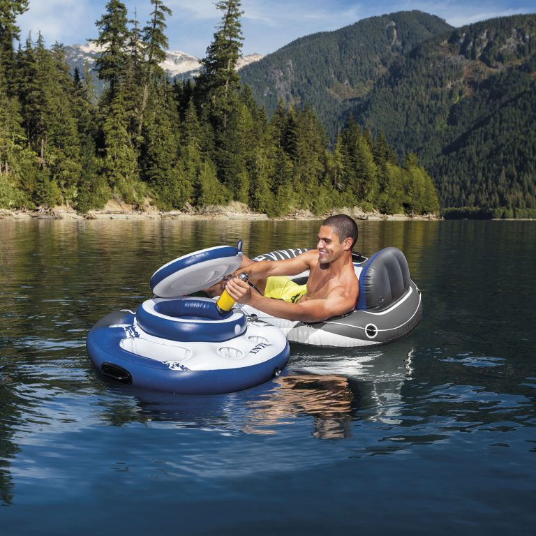 Плавающий мини-холодильник INTEX