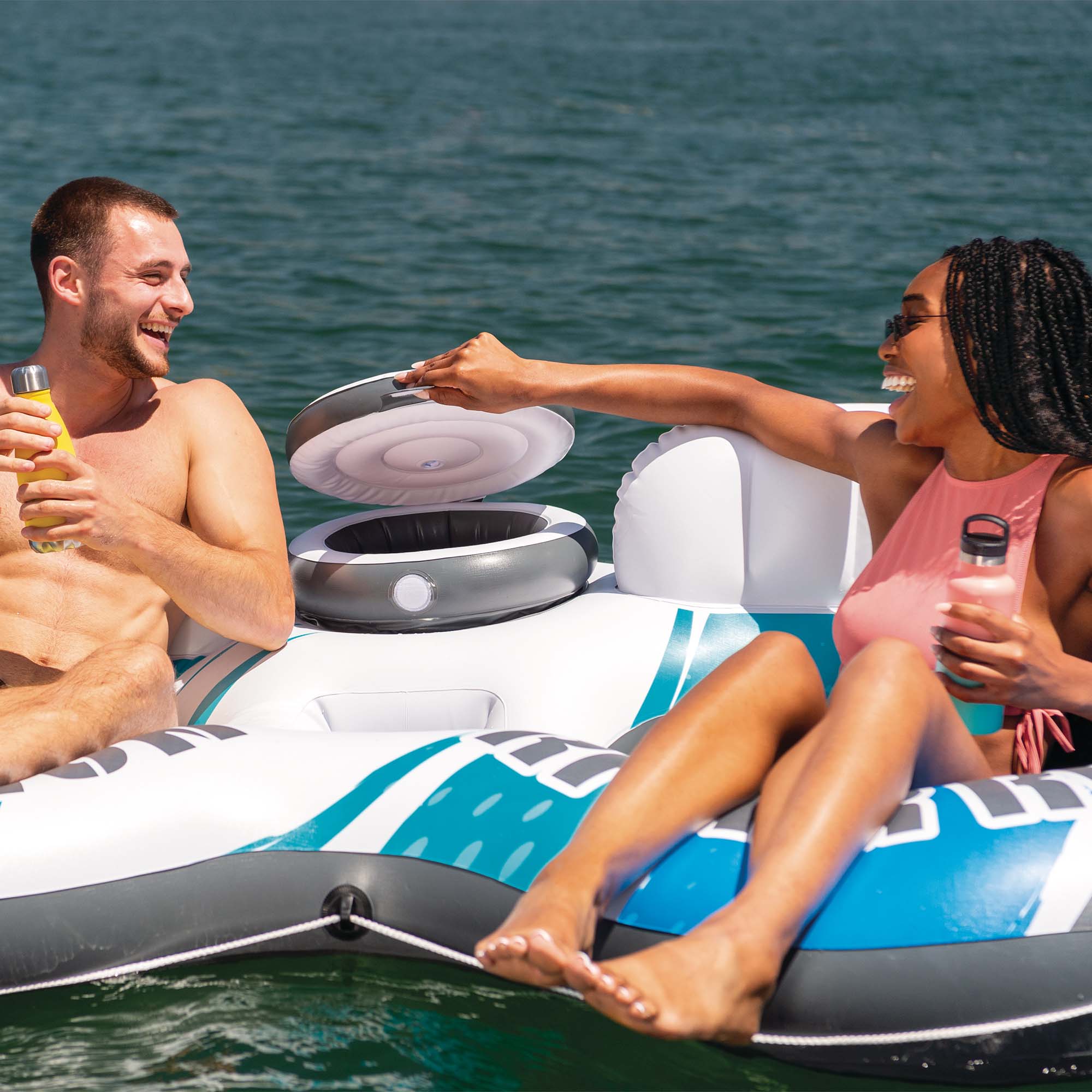 Надувное кресло INTEX River Run Double | 2 места