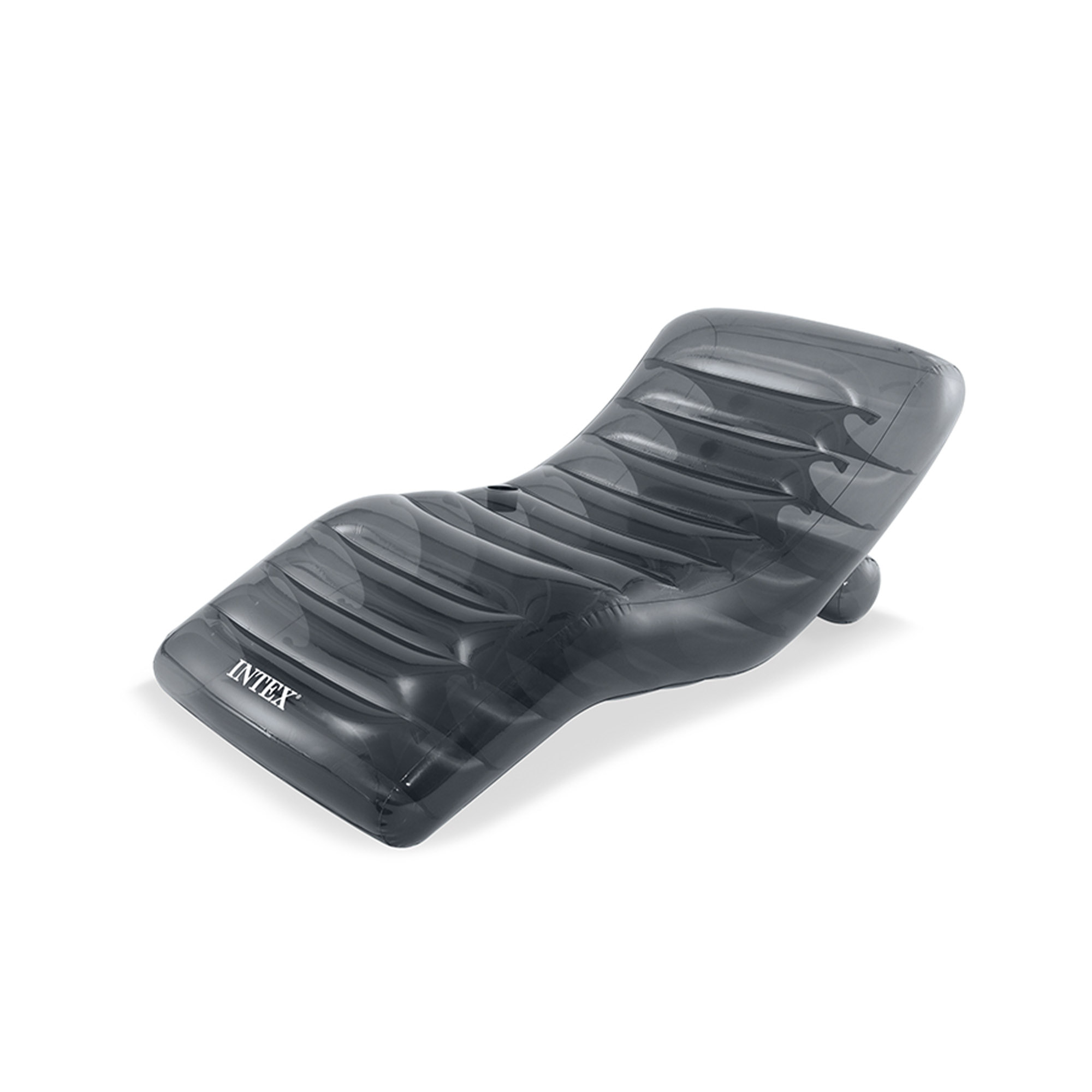 Надувний шезлонг INTEX Cool Grey