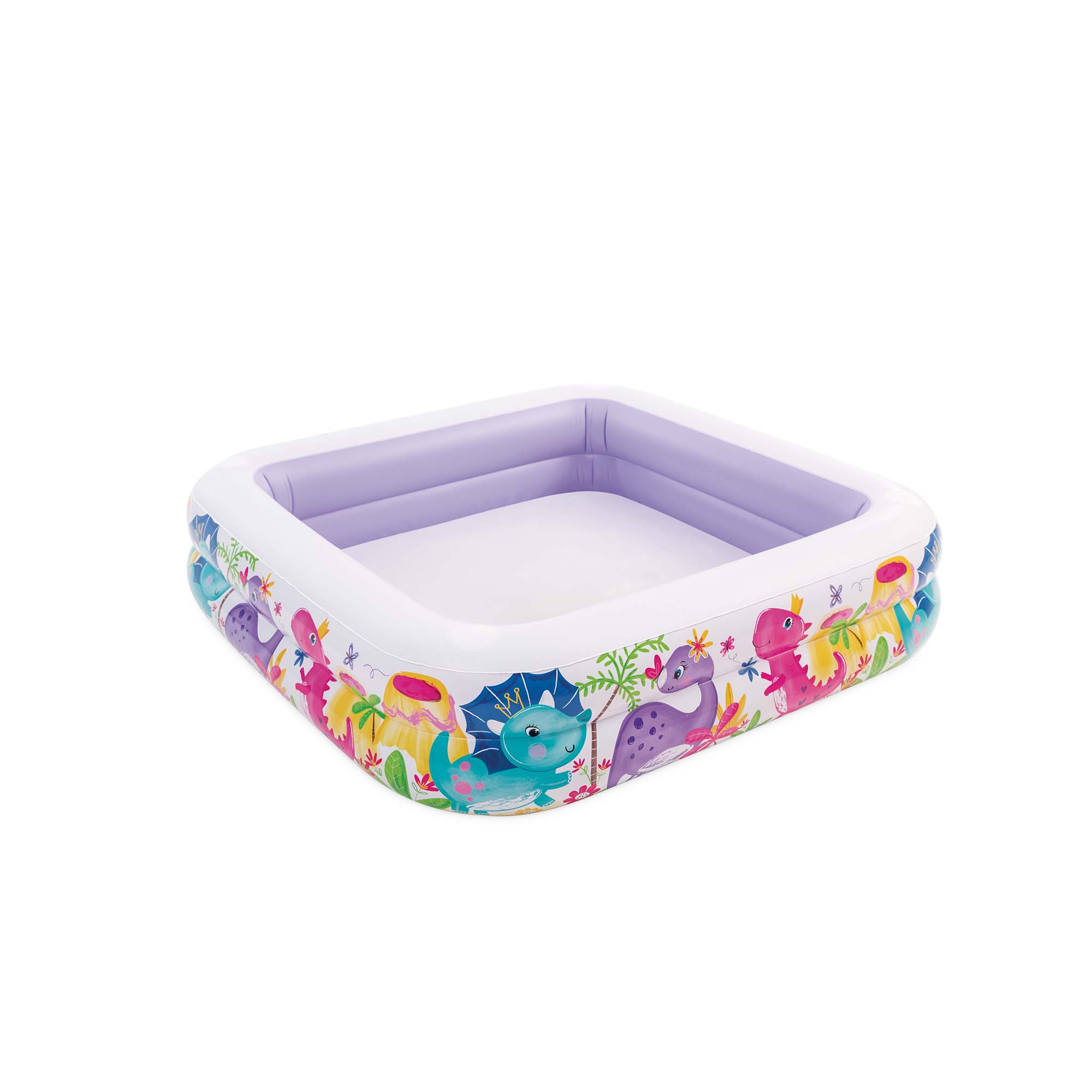 Надувной квадратный бассейн INTEX Sun Shade с навесом от солнца