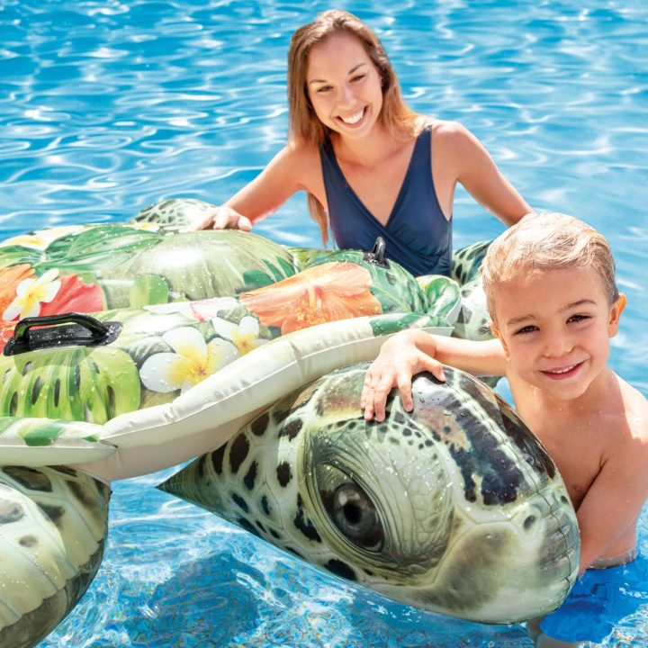 Надувная Черепаха для катания INTEX
