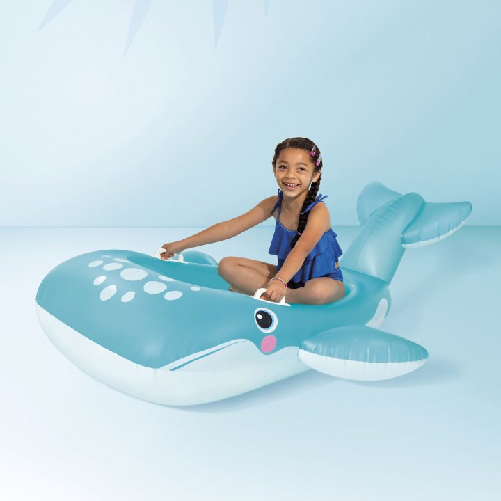 Надувний Голубий Кит INTEX для катання