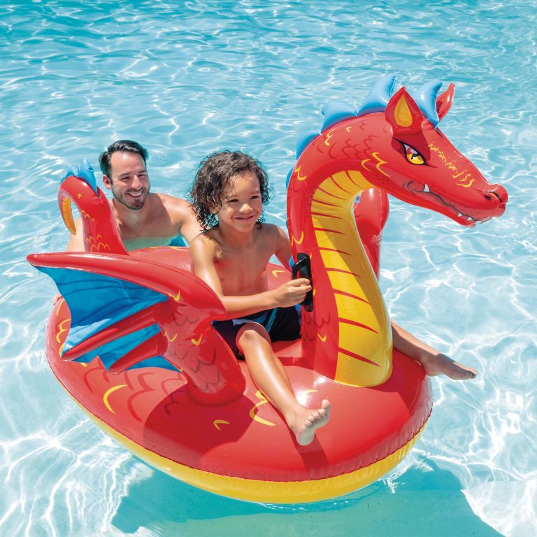 Надувной Морской Дракон INTEX для катания