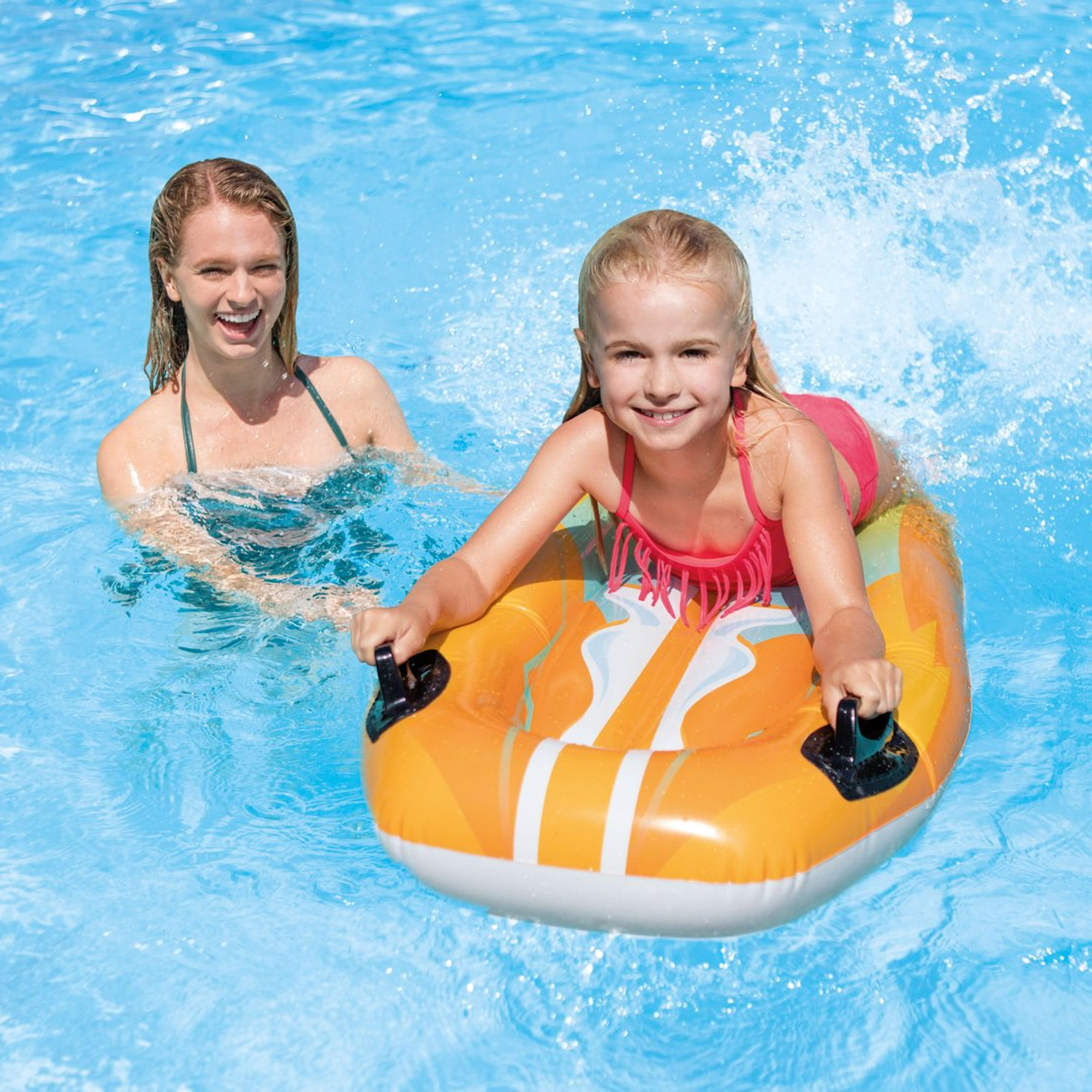 Надувна дошка-матрац INTEX Joy Rider