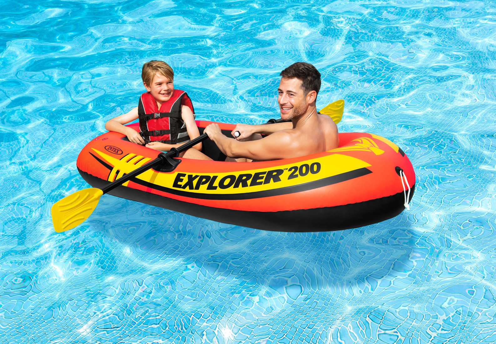 Лодка INTEX Explorer 200