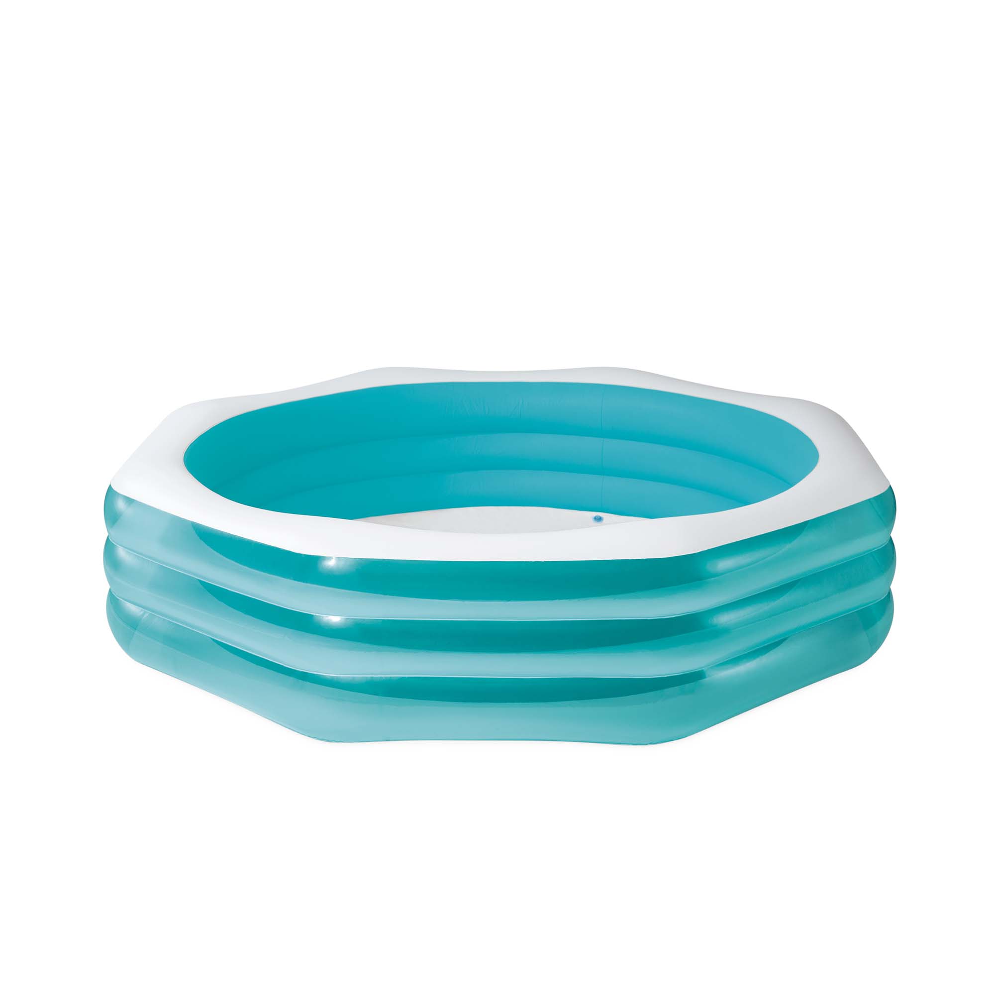 Надувний восьмикутний басейн INTEX Swim Centre