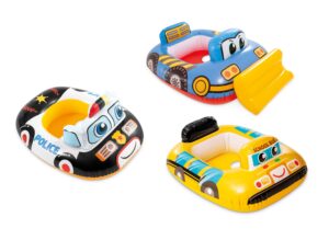 Надувний пліт-круг INTEX Kiddie з отворами для ніг