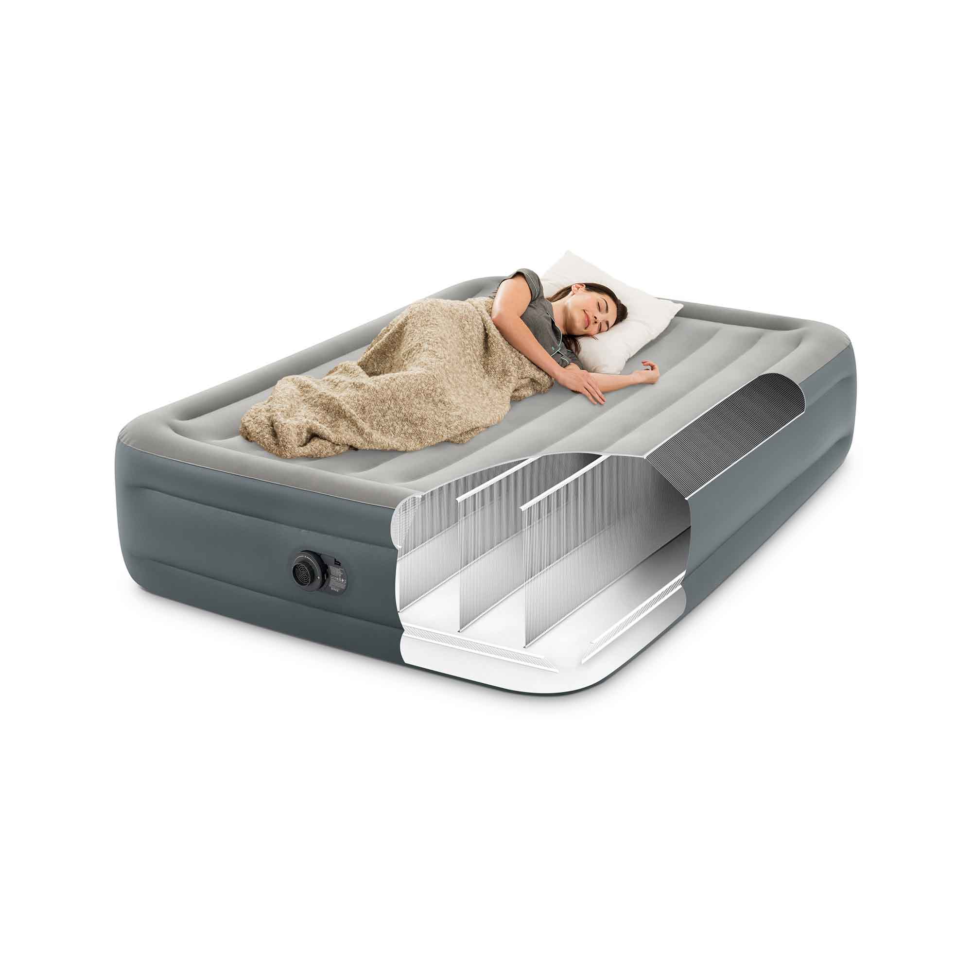 Двуспальная надувная кровать INTEX Essential Rest