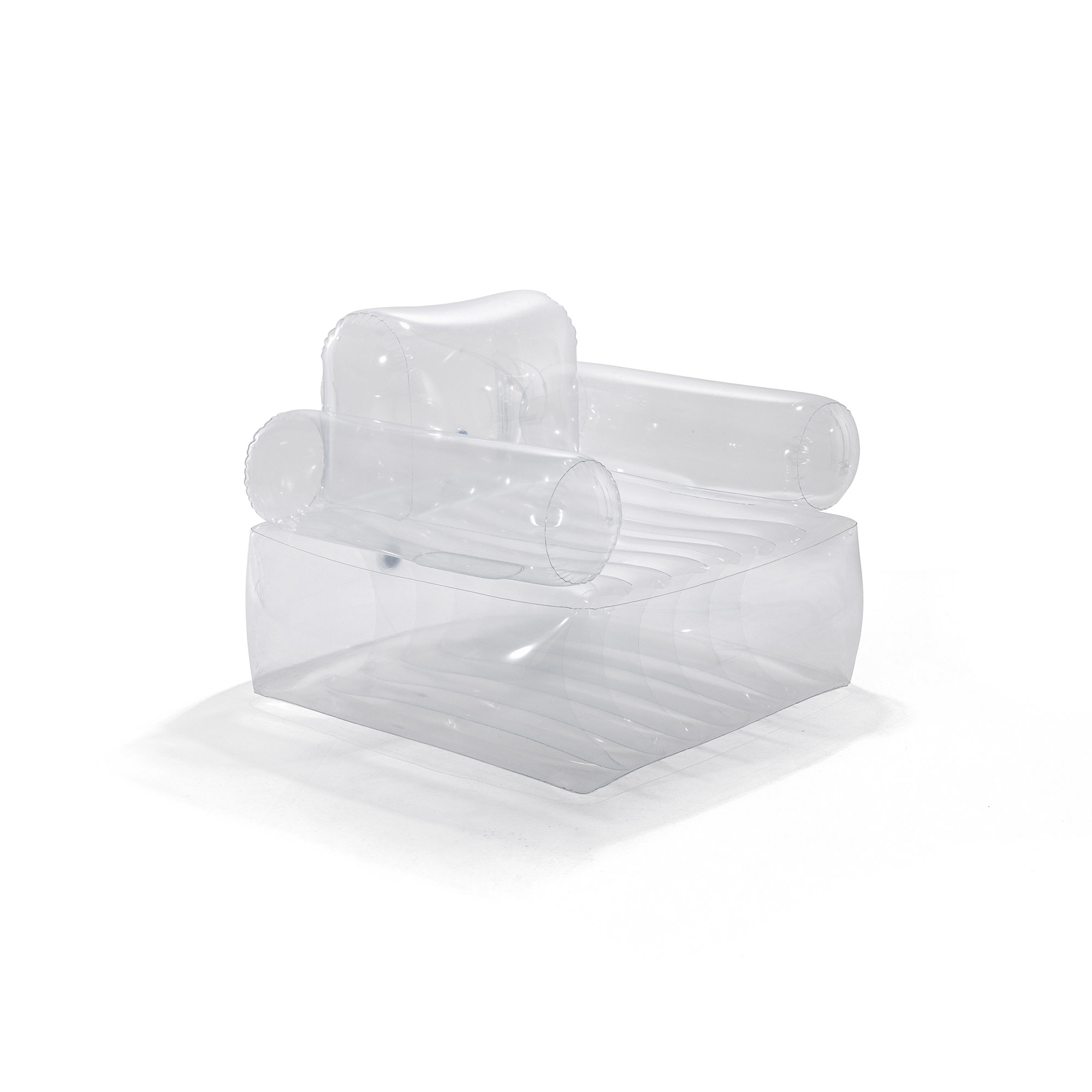 Прозоре надувне крісло INTEX з підлокотниками