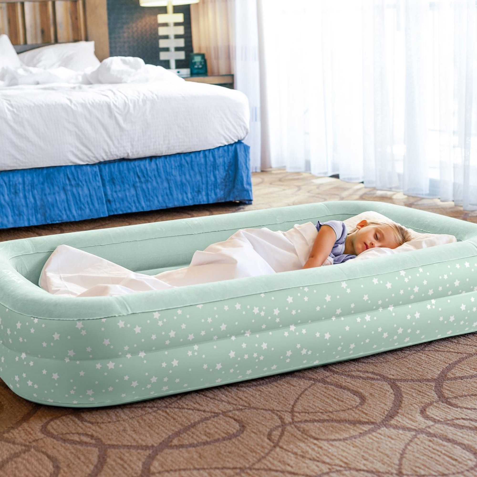 Надувний матрац INTEX Travel Cozy Kidz