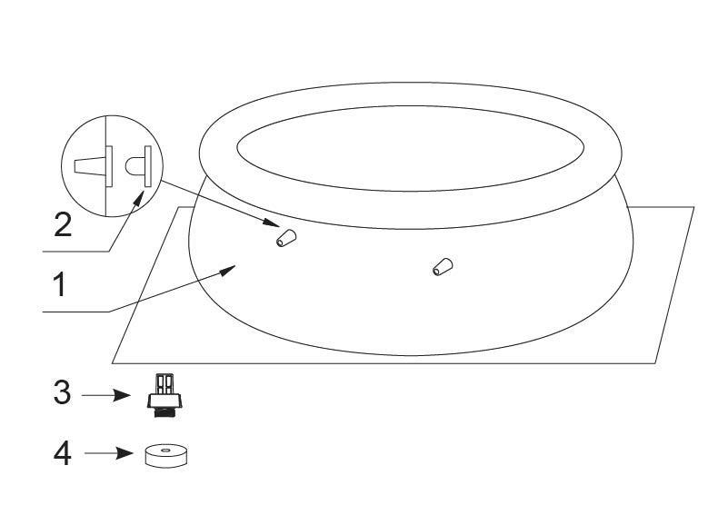 Круглий басейн INTEX Easy Set