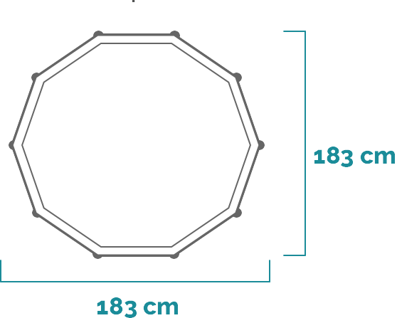 Біля басейну