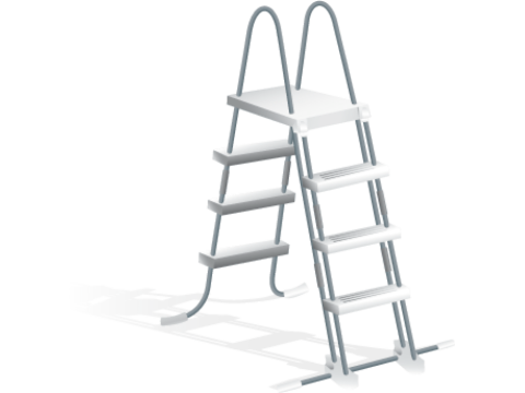 Подвійна рампа драбина 1,22м