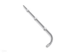 J-образная боковая опора (A) для односекционной лестницы 107 см (42