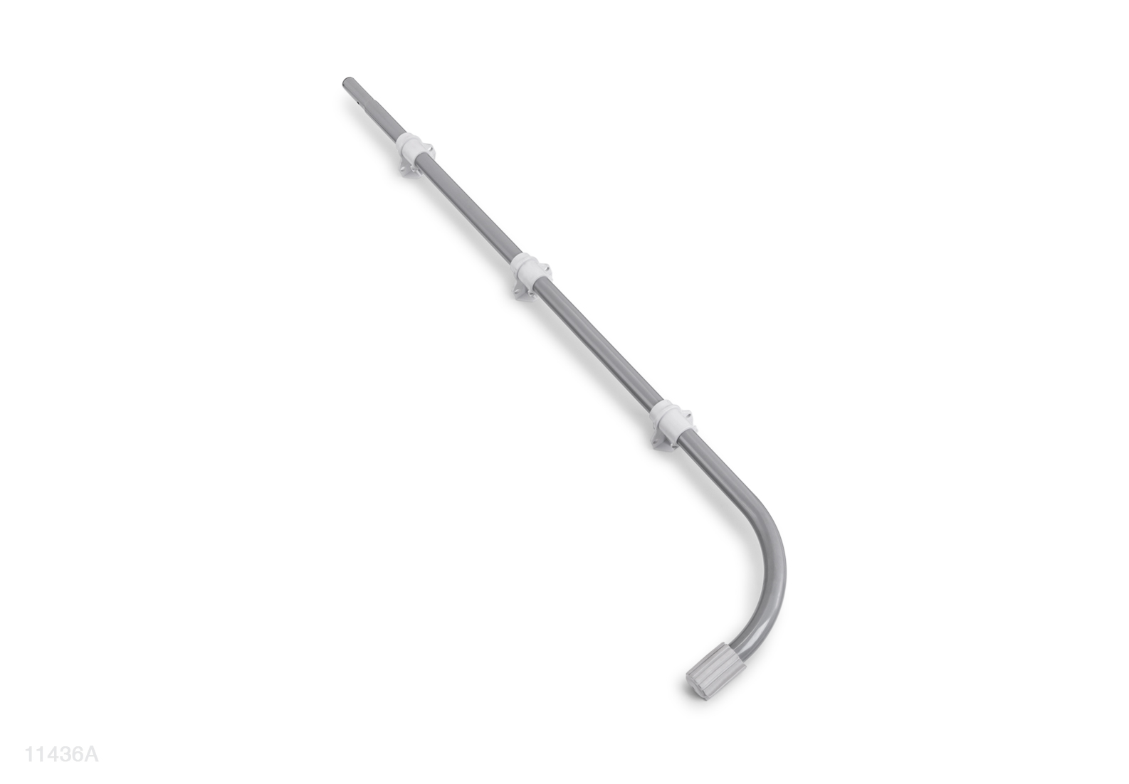 J-подібна бічна опора (A) для односекційної драбини 107 см (42