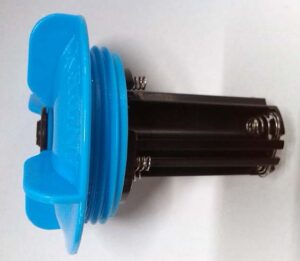 Корпус з кришкою для акумуляторних батарейок