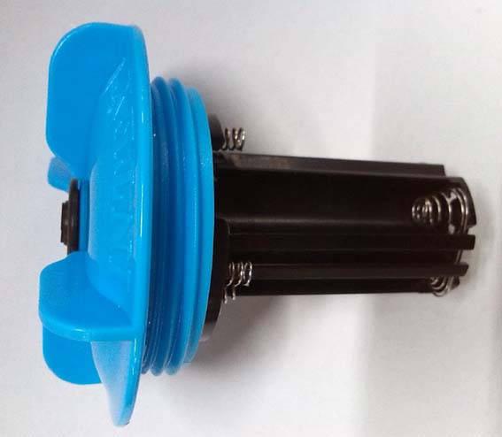 Корпус з кришкою для акумуляторних батарейок