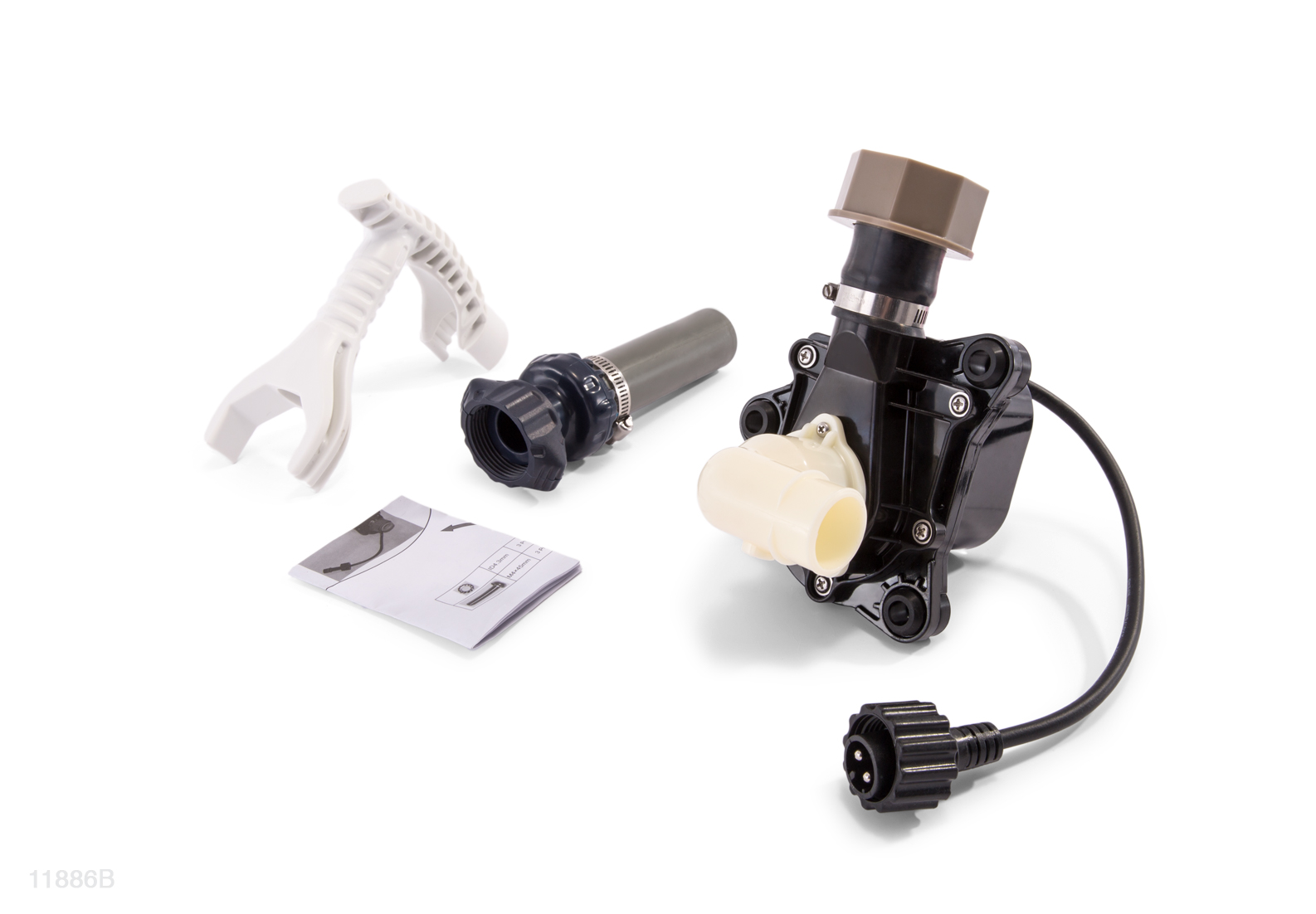 Насос фільтру INTEX з патрубком для СПА BUBBLE SPА, синій