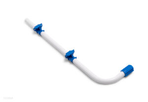 Нижня J-подібна бічна опора (A) для двосекційної драбини 122 см (48