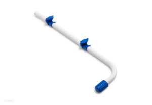 Нижня J-подібна бічна опора (В) для двосекційної драбини 122 см (48