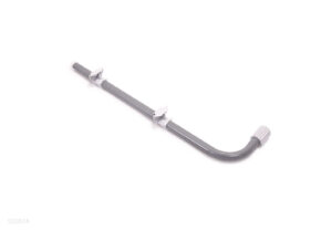 Нижня бічна опора (А) двосекційної драбини 122 см (48