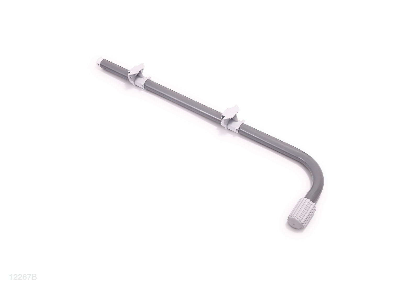 Нижня бічна опора (В) двосекційної драбини 122 см (48