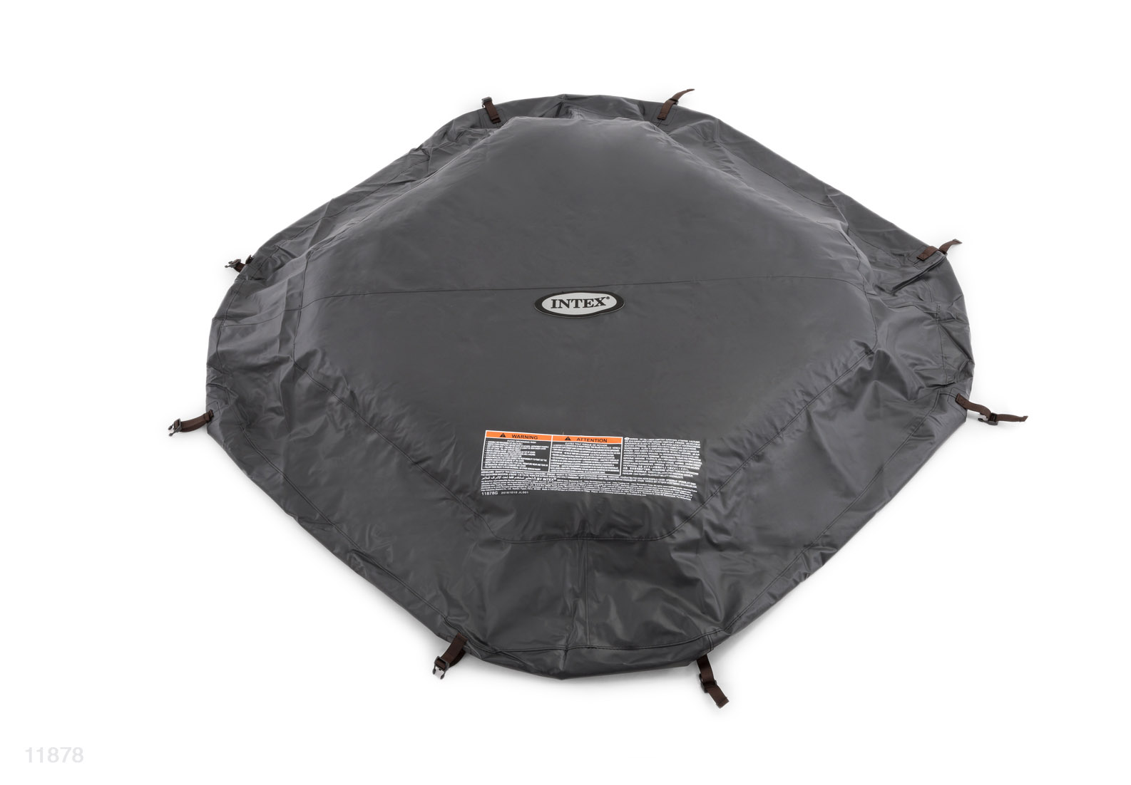 Покриття INTEX для восьмикутного СПА для 6 осіб OCTAGON BUBBLE SPA, сіре