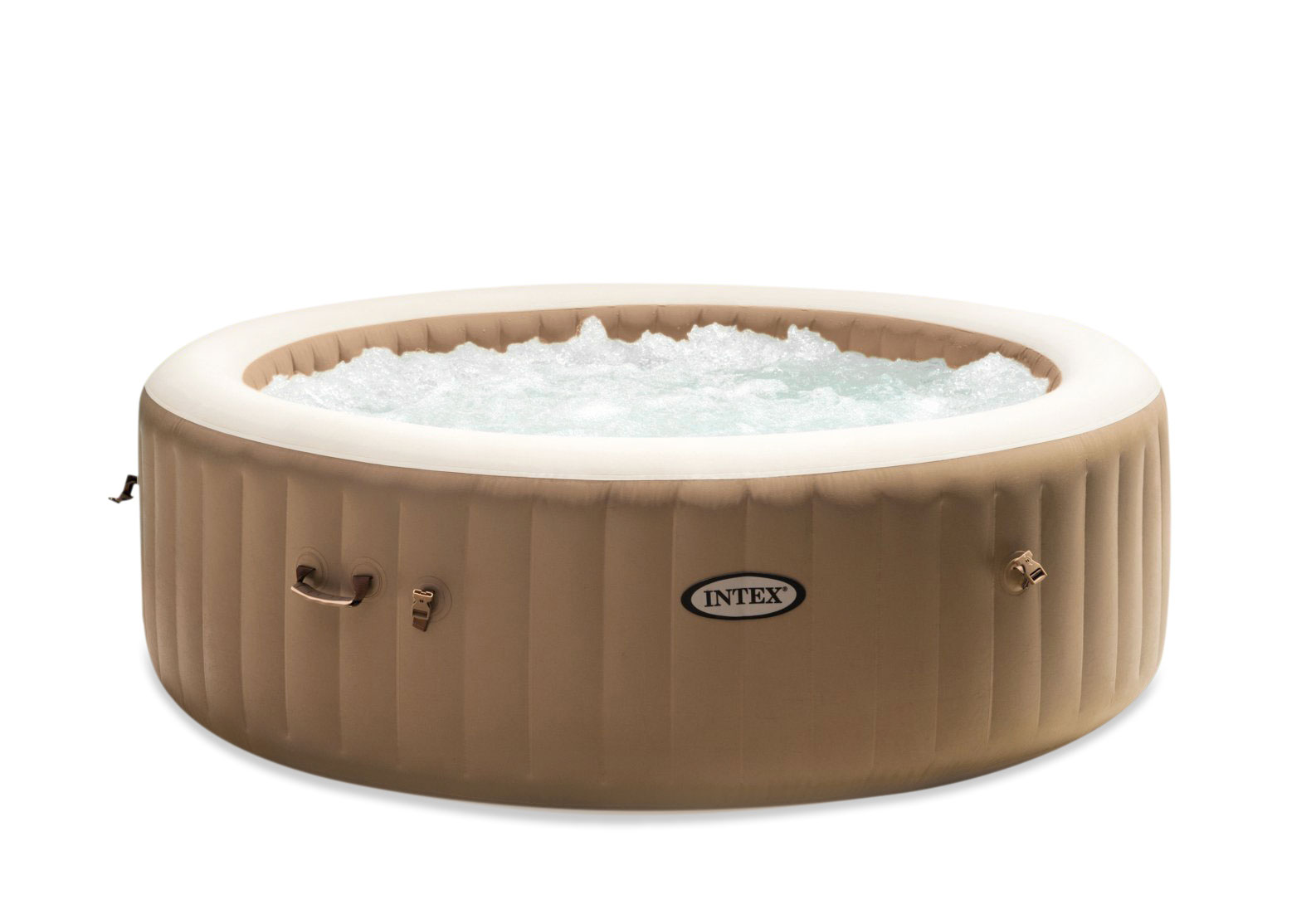 Кругла надувная чаша INTEX для СПА на 8 осіб