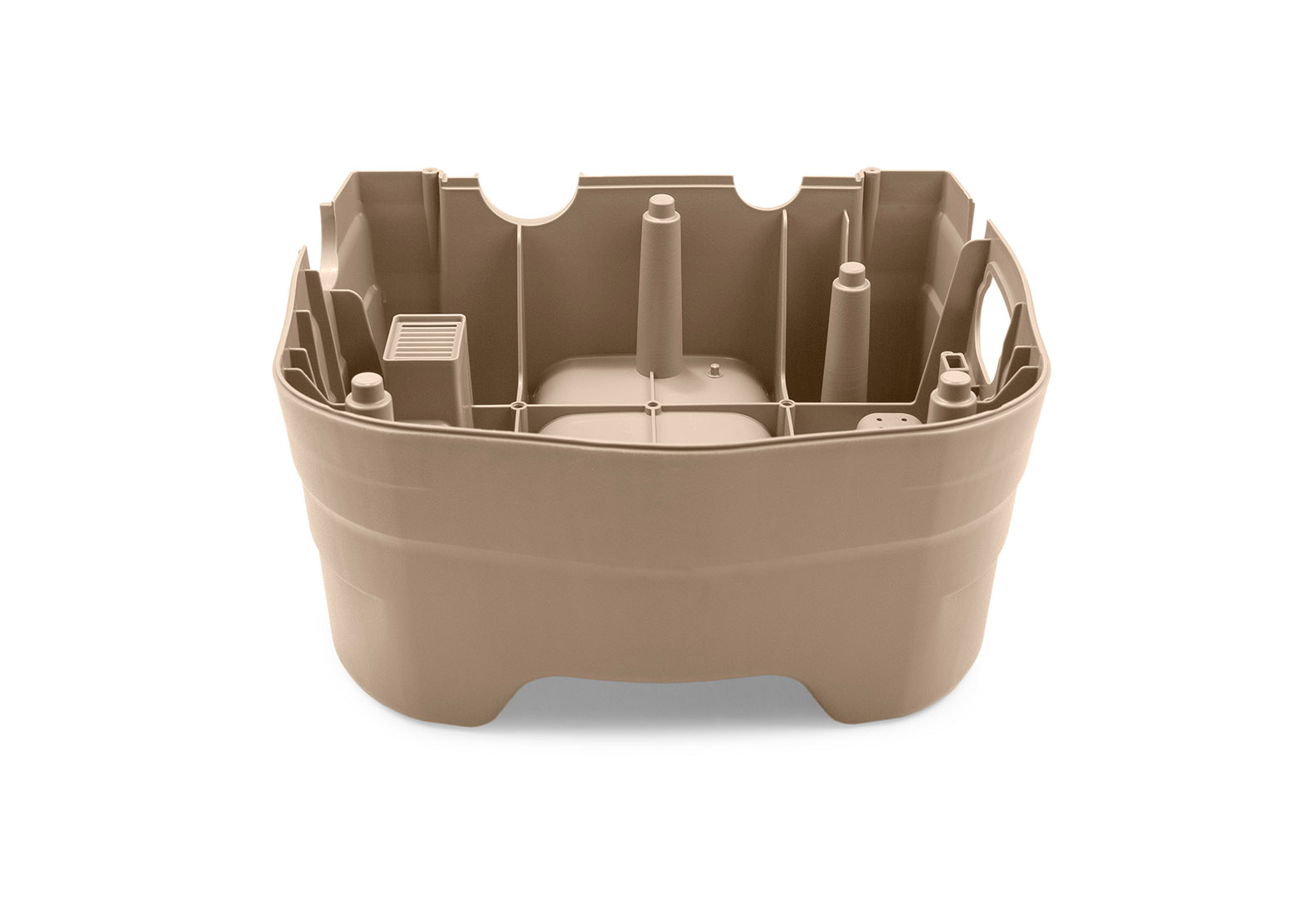 Нижня частина корпусу блоку керування Intex СПА CHEVRON BUBBLE SPA, коричнева