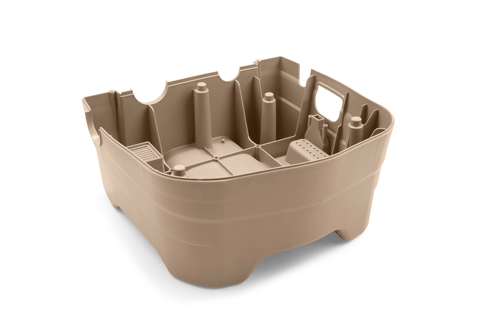 Нижня частина корпусу блоку керування Intex СПА CHEVRON BUBBLE SPA, коричнева