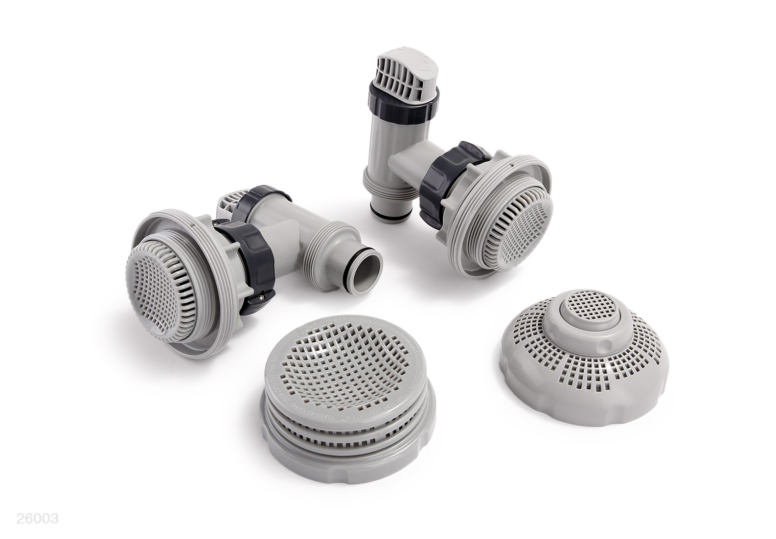 Набір впускних та випускних фітингів для великого басейна