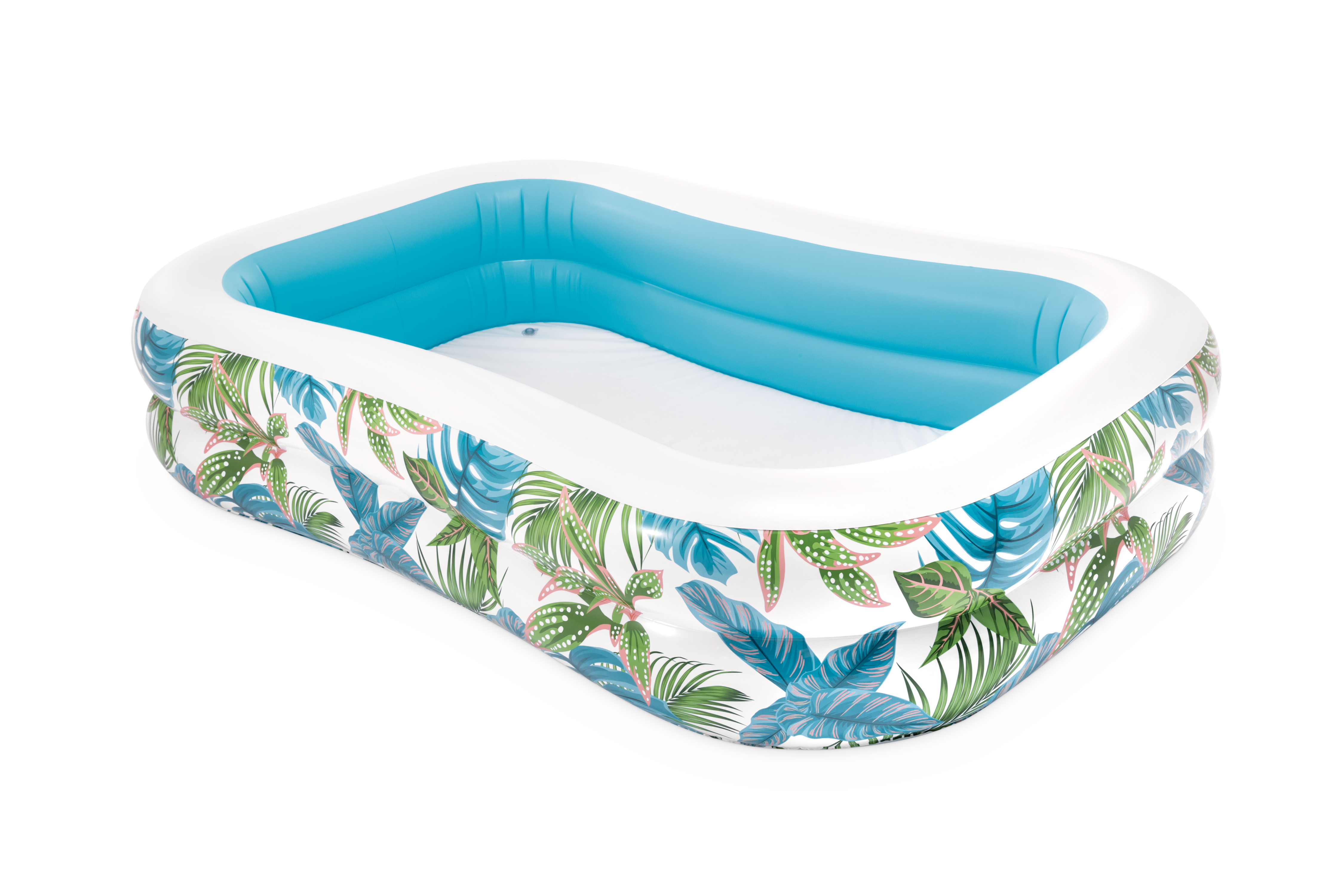 Семейный надувной прямоугольный бассейн INTEX Swim Center