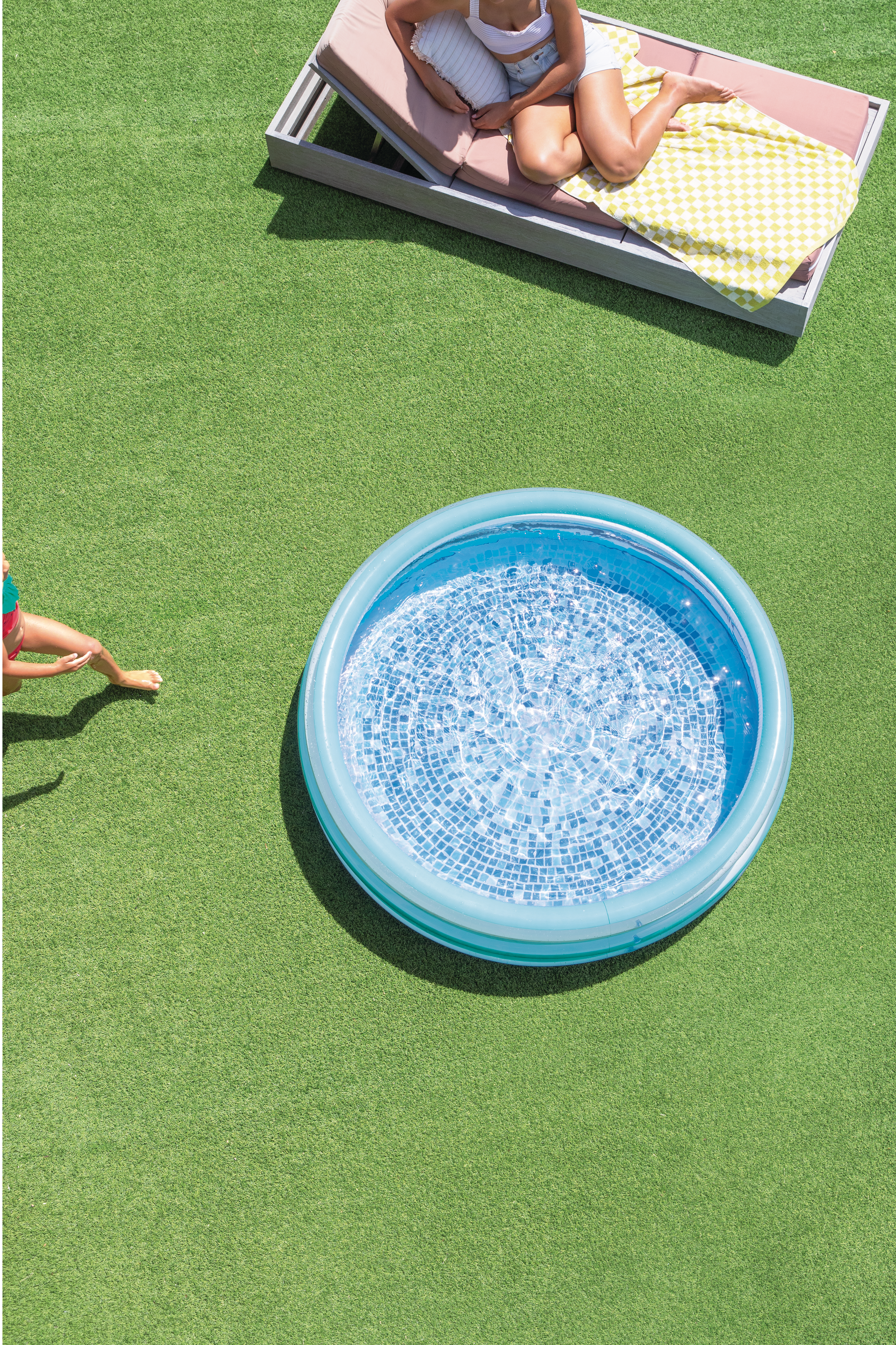 Надувной круглый бассейн INTEX Blue Bliss Splash