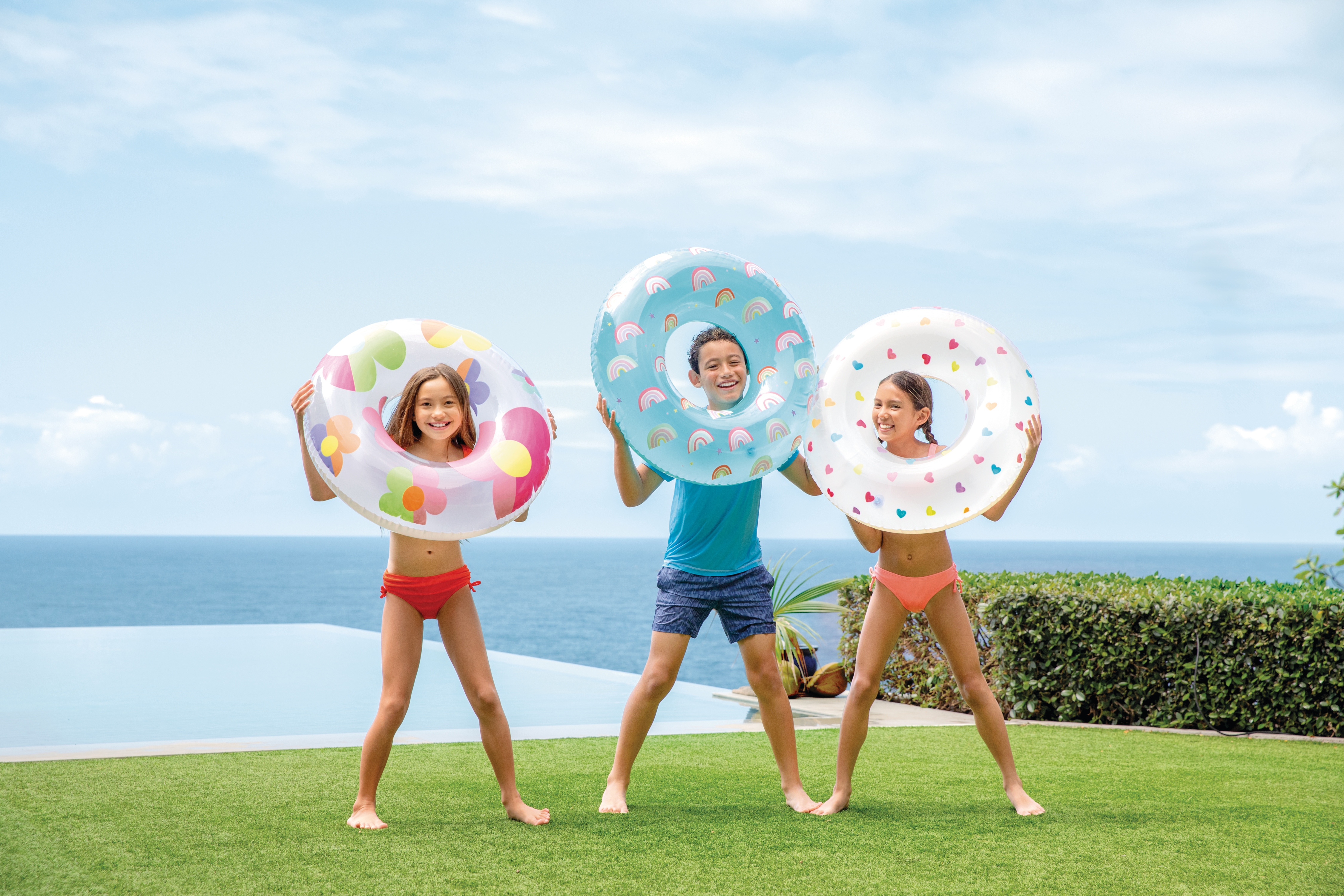 Надувной круг INTEX Magic