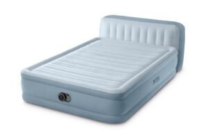 Двоспальне надувне ліжко INTEX Plush Headboard