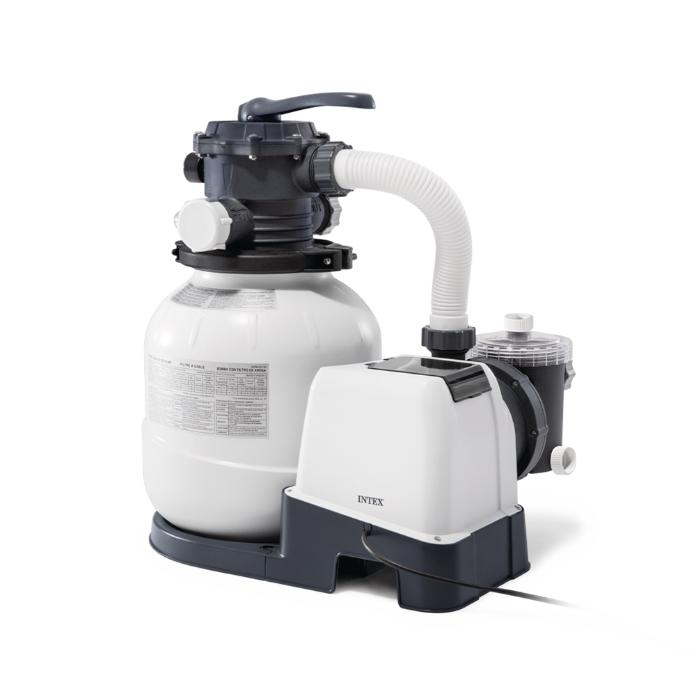Пісочний фільтруючий насос INTEX з хлоргінератором SX2100 | 7274  л/год